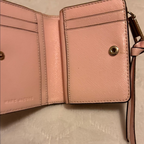 Pink Polka Dot Wristlet Wallet - Picture 7 of 14